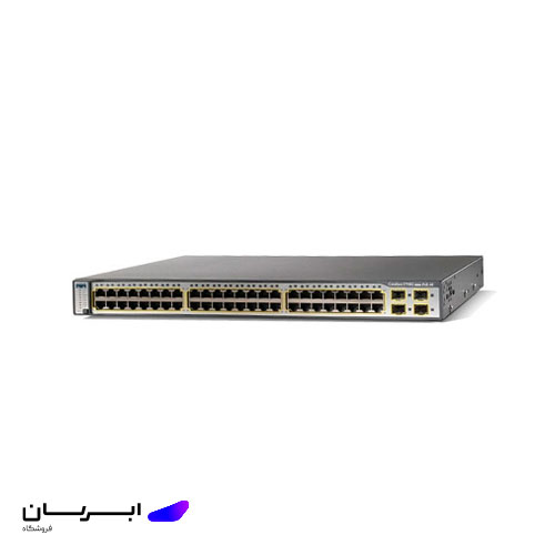 سوئیچ 48 پورت سیسکو مدل WS-C3750G-48PS-S