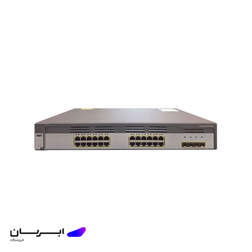 سوئیچ 24 پورت سیسکو مدل WS-C3750G-24TS-E