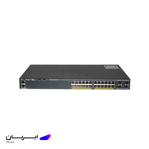 سوئیچ 24 پورت سیسکو مدل WS-C2960X-24TS-L