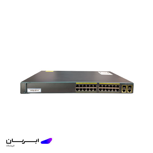 سوئیچ سیسکو 24 پورت مدل WS-C2960+24TC-L