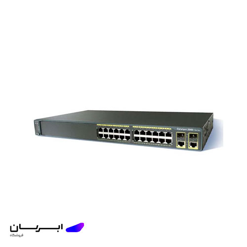 سوئیچ 24 پورت سیسکو مدل WS-C2960+24TC-S