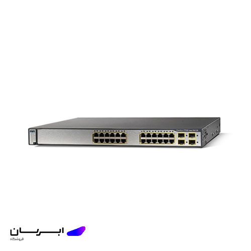 سوئیچ 24 پورت سیسکو WS-C3750G-24PS-S