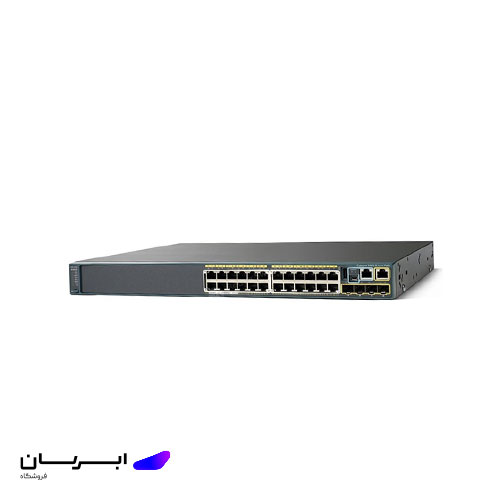 سوئیچ 24 پورت سیسکو مدل WS-C2960S-F24PS-L