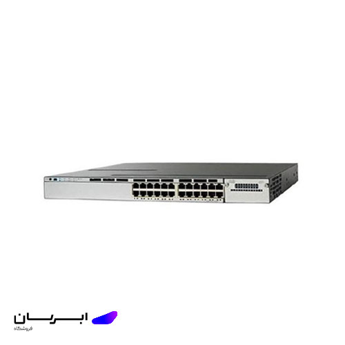 سوئیچ 24 پورت سیسکو مدل WS-C3750X-24P-S